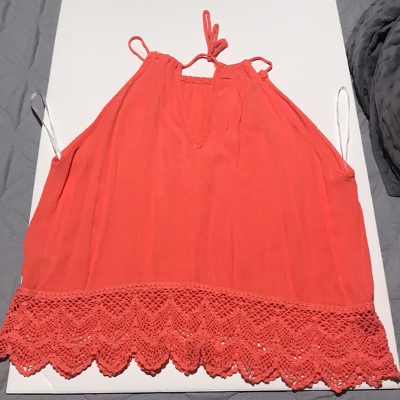 A’GACI ribbed halter top - Picture 2 of 3